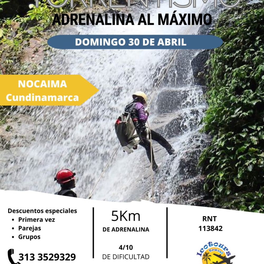 Torrentismo  Nocaima Cundinamarca